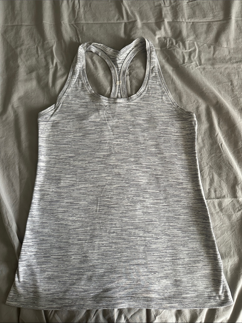 Lululemon Women’s Heather Gray Racerback Tank Top